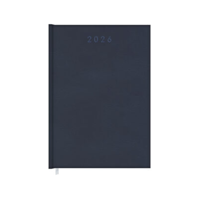 Agenda Costurada Semanal Coral Clássica 2026 - Cores Sortidas