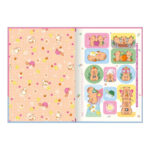 Caderno 1/4 Pequeno Brochura Costurado Sem Mola Capa Dura 80 Folhas Capyclub - Estampas Sortidas