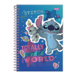 Caderno 1/4 Pequeno Espiral Capa Dura 80 Folhas Stitch - Estampas Sortidas Caderno 1/4 Pequeno Espiral Capa Dura 80 Folhas Stitch - Estampas Sortidas