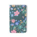 Bloco Espiral Wire-O Pautado - Lagoa - Cisne Floral Verde Bloco Espiral Wire-O Pautado - Lagoa - Cisne Floral Verde