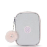 Estojo Box Kipling 100 Pens - Silver Glow Metálico