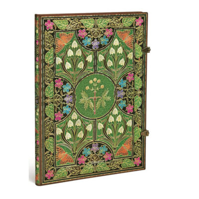 Caderno Universitário Grande Brochura Costurado Sem Mola Capa Dura Sem Pauta 128 Páginas - Poetry In