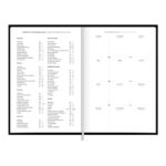 Agenda Costurada M7 Napoli 2026 - Preta