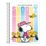Planner Espiral M7 Snoopy 2026 - Estampas Sortidas