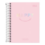 Agenda Espiral Happy M4 2026 - Cores Sortidas