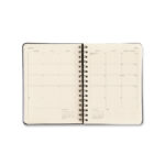 Agenda Planner Espiral Wire-O Diária 2026 - Doce Florada - Off White