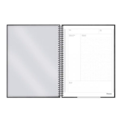 Caderno Espiral Universitário Grande Capa Dura 80 Folhas Funcional Columbia – Preto
