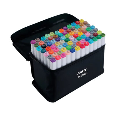 Marcador Artístico Tip Dual Com 96 Cores