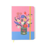 Caderneta Anotações 160 Folhas Pontada - Doce Florada