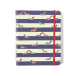 Caderno Organizador Espiral Duo Pautado & Pontado A5 - Praia - Cachorros Caderno Organizador Espiral Duo Pautado & Pontado A5 - Praia - Cachorros