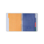 Caderno Organizador Espiral Duo Pautado & Pontado A5 - Praia - Cachorros Caderno Organizador Espiral Duo Pautado & Pontado A5 - Praia - Cachorros