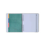 Caderno Organizador Espiral Duo Pautado & Pontado A5 - Praia - Cachorros Caderno Organizador Espiral Duo Pautado & Pontado A5 - Praia - Cachorros