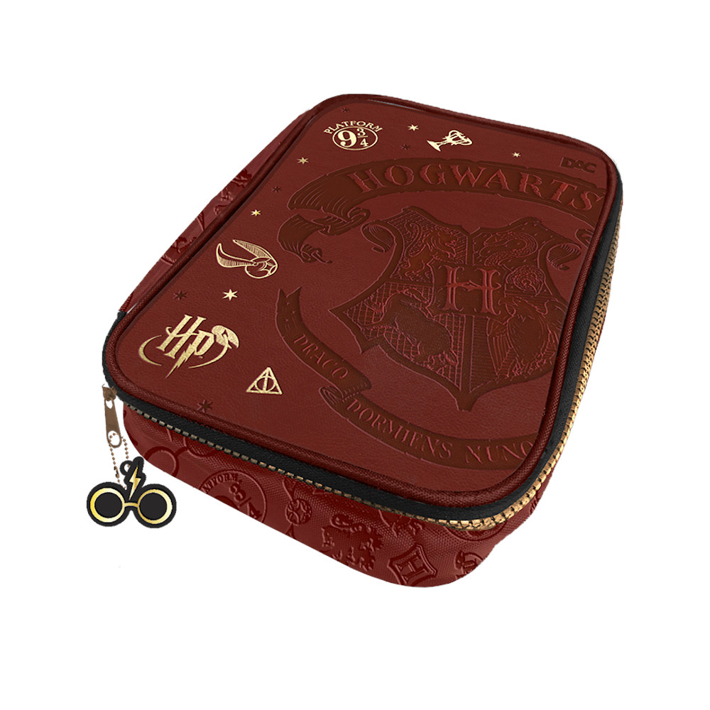 Estojo Box Harry Potter - Vermelho Estojo Box Harry Potter - Vermelho