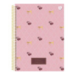Caderno Espiral Universitário Grande Capa Dura 80 Folhas Sweet Cherry - Estampas Sortidas Caderno Espiral Universitário Grande Capa Dura 80 Folhas Sweet Cherry - Estampas Sortidas