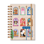 Planner Espiral Permanente - Cachorro Na Janela Planner Espiral Permanente - Cachorro Na Janela