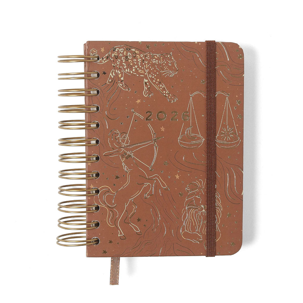 Agenda Planner Espiral Wire-O Diária Datado Com 180 Folhas - Origens Terra Agenda Planner Espiral Wire-O Diária Datado Com 180 Folhas - Origens Terra