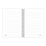 Caderno 1/4 Pequeno Espiral Capa Dura 80 Folhas Flashy - Cores Sortidas Caderno 1/4 Pequeno Espiral Capa Dura 80 Folhas Flashy - Cores Sortidas