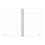 Caderno 1/4 Pequeno Espiral Capa Dura 80 Folhas Corinthians - Estampas Sortidas