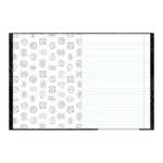 Caderno 1/4 Pequeno Brochura Costurado Sem Mola Capa Dura 80 Folhas Corinthians - Estampas Sortidas