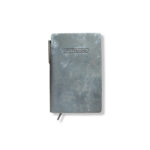 Caderneta Costurada Capa Flexível 80 Folhas A6 - Veludo Azul