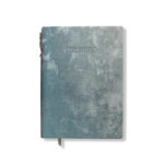 Caderneta Costurada Capa Flexível 100 Folhas A5 - Veludo Azul