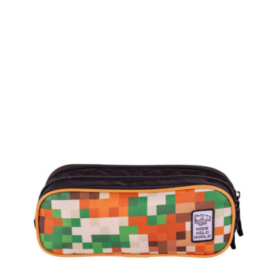 Estojo Duplo Minecraft X Outdoors – Preto/Colorido