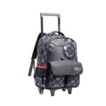 Mochila Com Rodinhas Corinthians - Preto/Cinza Mochila Com Rodinhas Corinthians - Preto/Cinza