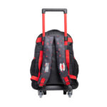Mochila Com Rodinhas Spide Man - Preto/Vermelho