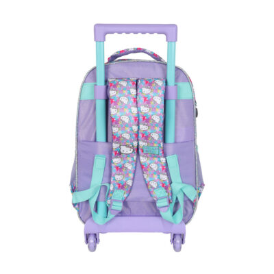 Mochila Com Rodinhas Hello Kitty – Lilás