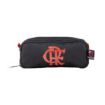 Estojo Duplo Esportivo Flamengo - Preto/Vermelho Estojo Duplo Esportivo Flamengo - Preto/Vermelho