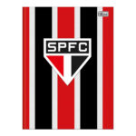 Caderno Brochura Costurado Sem Mola Universitário Grande Capa Dura 80 Folhas São Paulo - Estampas So Caderno Brochura Costurado Sem Mola Universitário Grande Capa Dura 80 Folhas São Paulo - Estampas So