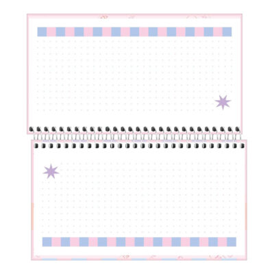 Agenda Espiral Happy Bolso 2026 – Cores Sortidas