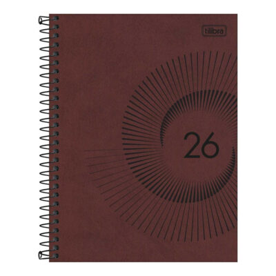 Planner Espiral Pratika 2026 - Cores Sortidas