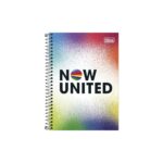 Caderno 1/4 Pequeno Espiral Capa Dura 80 Folhas Now United - Estampas Sortidas