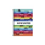 Caderno 1/4 Pequeno Espiral Capa Dura 80 Folhas Now United - Estampas Sortidas