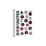 Caderno 1/4 Pequeno Espiral Capa Dura 80 Folhas Now United - Estampas Sortidas