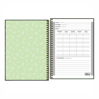 Caderno 1/4 Pequeno Espiral 80 Folhas Loveland – Estampas Diversas