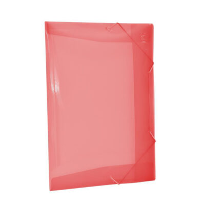 Pasta Com Eástico Ofício 332x232mm - Vermelho