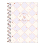 Caderno 1/4 Pequeno Espiral Capa Dura 80 Folhas Soho - Estampas Sortidas
