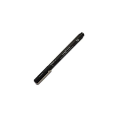 Caneta Uni Pin 1.0mm Chisel - Preta