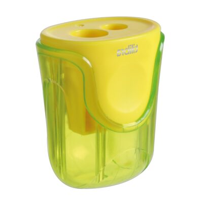 Apontador Com Depósito 2 Furos – Cores Sortidas