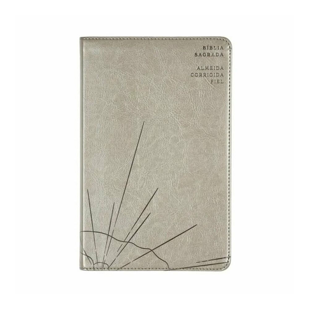 Bíblia Sagrada Slim Acf - Luxo - Cinza Bíblia Sagrada Slim Acf - Luxo - Cinza