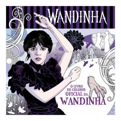 O Livro De Colorir Oficial Da Wandinha