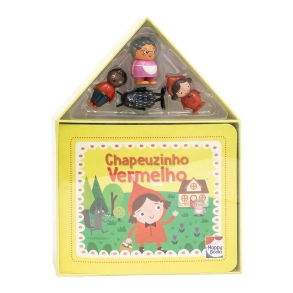 Livro-Casinha De Contos: Chapeuzinho Vermelho Livro-Casinha De Contos: Chapeuzinho Vermelho