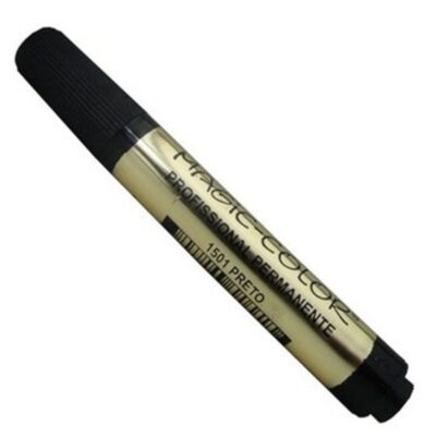 Marcador Magic Color Permanente - Preto Marcador Magic Color Permanente - Preto