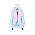 Mochila Com Rodinhas Snoopy - Rosa/Azul Mochila Com Rodinhas Snoopy - Rosa/Azul