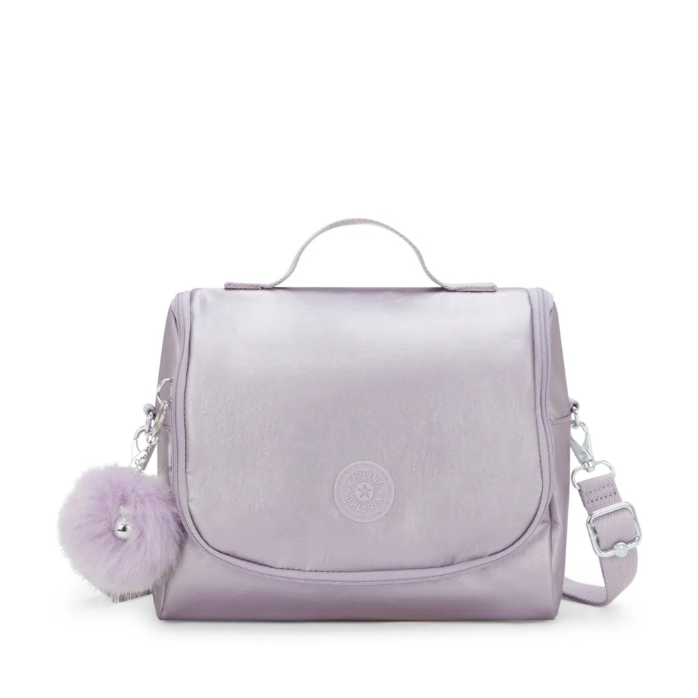 Lancheira Kipling New Kichirou - Lilac Metálica Bts Lancheira Kipling New Kichirou - Lilac Metálica Bts
