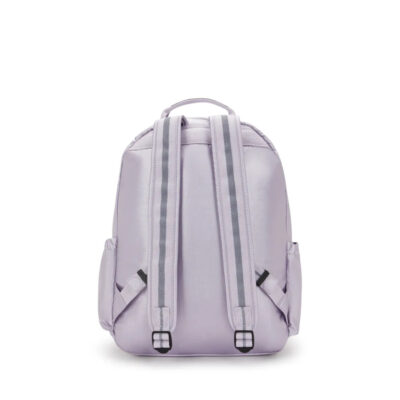 Mochila Kipling Seoul Laptop – Lilac Metálica Bts