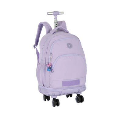 Mochila Laptop Com Rodinhas – Roxo