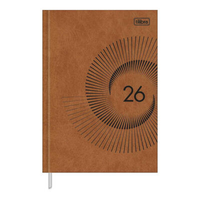 Agenda Costurada M6 Prátika 2026 - Cores Sortidas